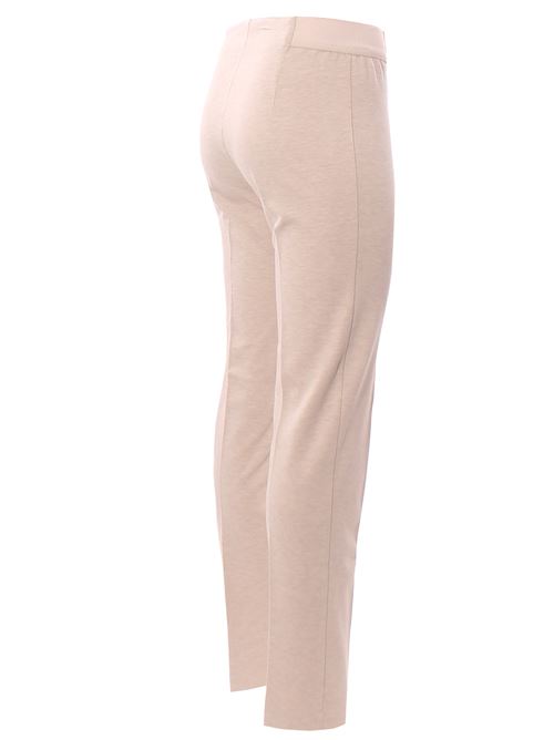 Pantaloni in jersey di lana con elastici ANNA SERAVALLI | S240324214
